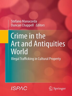 cover image of Crime in the Art and Antiquities World